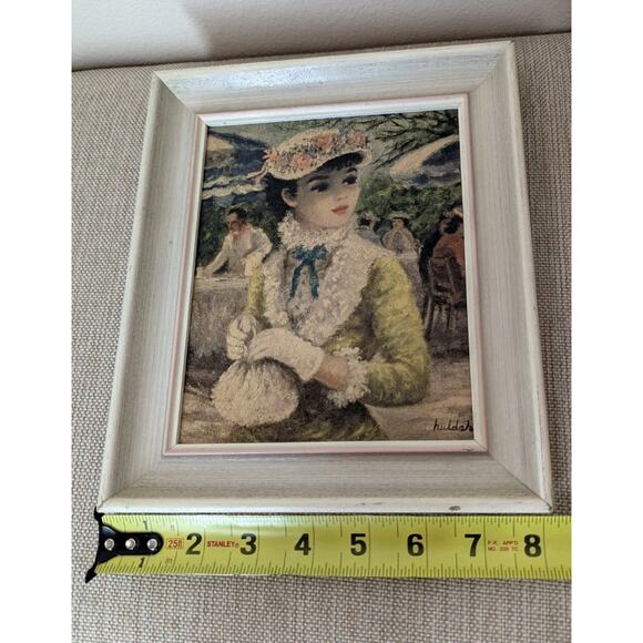 Vintage 1950’s Signed Lithograph Print Cherry Jeffe Huldah “Tavern On The Green” - Picture 5 of 6